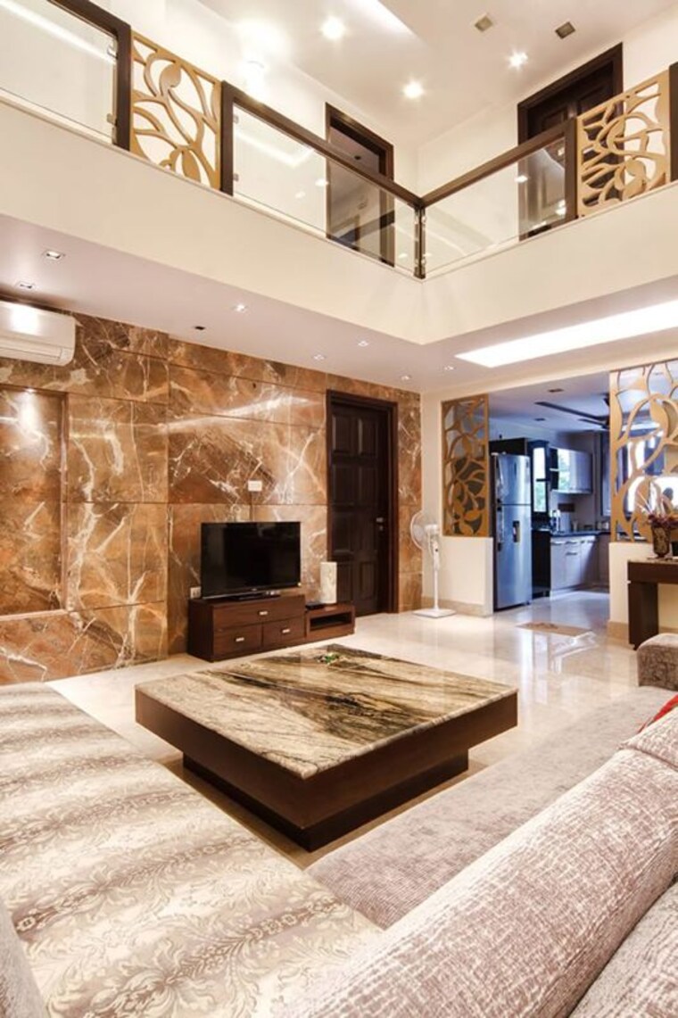 Living Room, panchsheel park 4 Bedroom 500 Sq.Yd. Builder Floor In Panchsheel Park Delhi 10492144