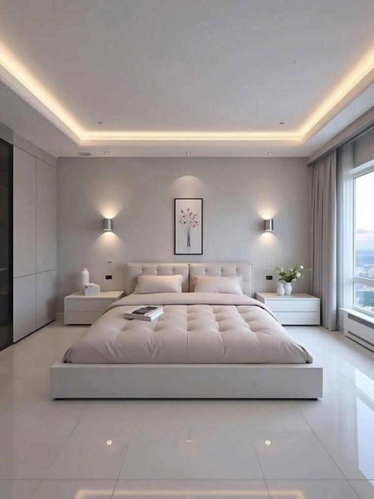 Bedroom, panchsheel park 4 Bedroom 500 Sq.Yd. Builder Floor In Panchsheel Park Delhi 10492144