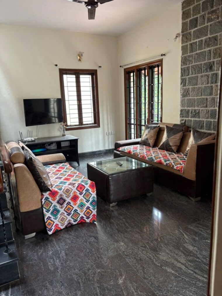 Bedroom, dwarakamai-villa 4 Bedroom 2400 Sq.Ft. Villa In Whitefield Bangalore 10492149