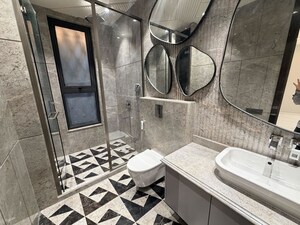 Bathroom in 4 BHK Builder Floor at Greater Kailash ii – for Sale