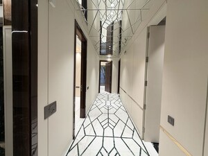 Building Lobby in 4 BHK Builder Floor at Greater Kailash ii – for Sale