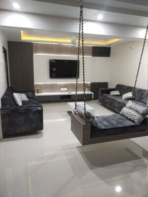 Living Room in 4 BHK Builder Floor at Safdarjung Development Area – for Rent