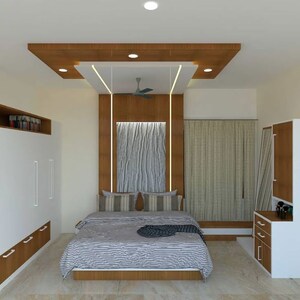 Bedroom in 4 BHK Builder Floor at Safdarjung Development Area – for Rent