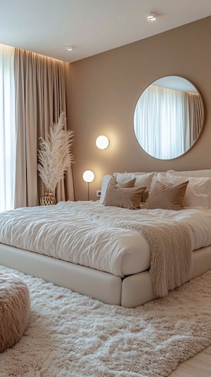 Bedroom in 4 BHK Builder Floor at Safdarjung Development Area – for Rent