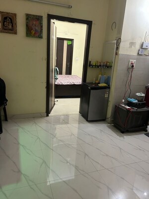 Bathroom in 1 BHK Builder Floor at Shakti Khand – for Rent