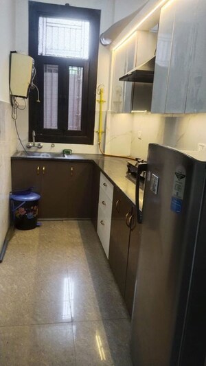 Kitchen in 2 BHK Builder Floor at Niti Khand – for Rent
