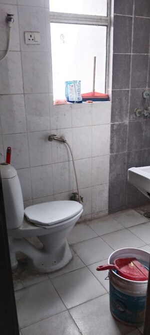 Bathroom in 1 RK Apartment at Omaxe Heights, Sector 86 – for Sale