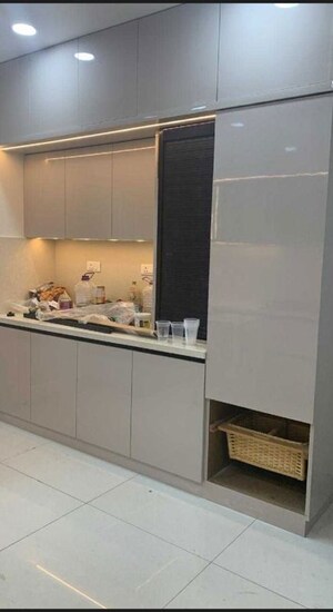 Kitchen in 3 BHK Apartment at Aparna Zenon, Puppalaguda – for Rent