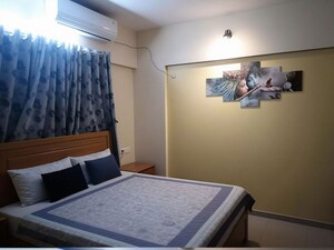 Bedroom in 2 BHK Apartment at Essen Shonest Towers, Wakad – for Rent