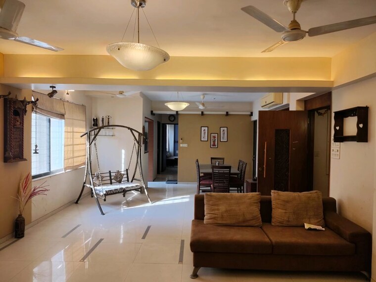 Living Room, vijay-vilas-taurus-building-11-to-15 4 Bedroom 1614 Sq.Ft. Apartment In Ghodbunder Road Thane 10492355