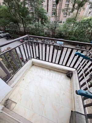 Balcony in 2 BHK Apartment at Trident Embassy, Sector 1 Greater Noida – for Rent