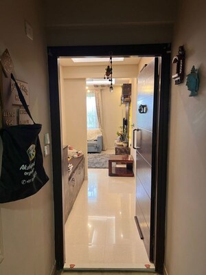 Building Lobby in 2 BHK Apartment at SJR Primecorp Blue Waters, Off Sarjapur Road – for Sale