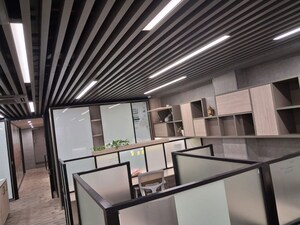 Kitchen in  Office Space at Akshar Business Park, Vashi Sector 19f – for Rent