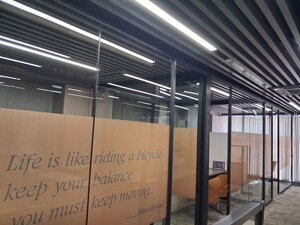 Building Lobby in  Office Space at Akshar Business Park, Vashi Sector 19f – for Rent