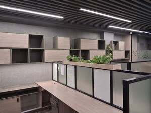 Kitchen in  Office Space at Akshar Business Park, Vashi Sector 19f – for Rent