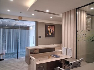Living Room in  Office Space at Akshar Business Park, Vashi Sector 19f – for Rent