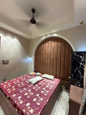 Bedroom in 2 BHK Builder Floor at Dwarka Mor – for Rent