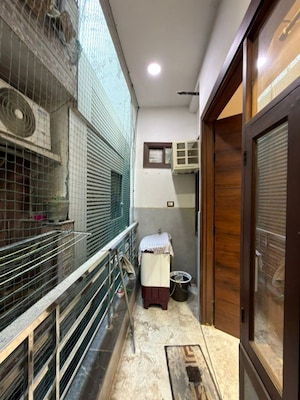 Balcony in 2 BHK Builder Floor at Dwarka Mor – for Rent