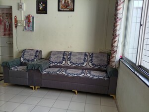 Bedroom in 1 BHK Apartment at Kshitij CHS, Yerawada – for Rent