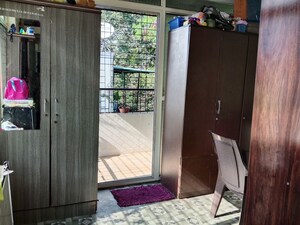 Living Room in 1 BHK Apartment at Kshitij CHS, Yerawada – for Rent