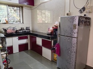 Kitchen in 1 BHK Apartment at Kshitij CHS, Yerawada – for Rent