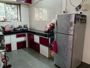 Kitchen in 1 BHK Apartment at Kshitij CHS, Yerawada – for Rent