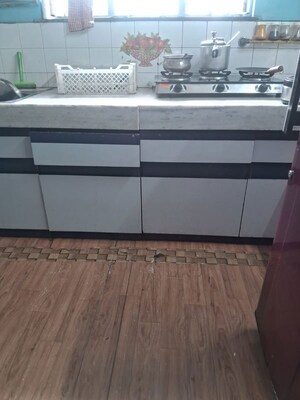 Kitchen in 1 BHK Apartment at Visava Gharkul, Aundh – for Rent