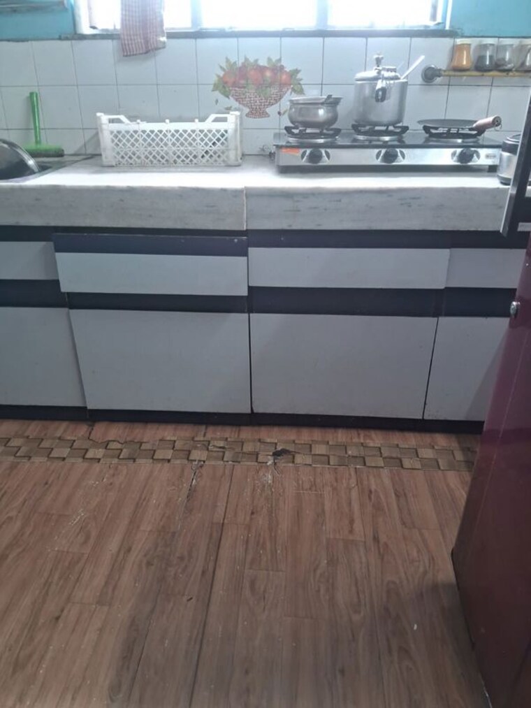 Kitchen, visava-gharkul 1 Bedroom 550 Sq.Ft. Apartment In Aundh Pune 10492565