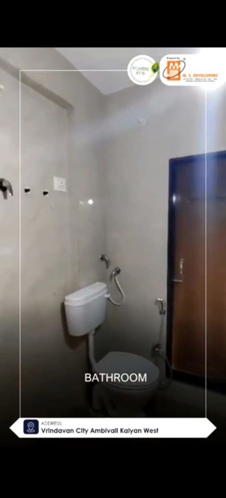 Bathroom, ms-vrindavan-city 1 Bedroom 390 Sq.Ft. Apartment In Ambivali Thane 10492652