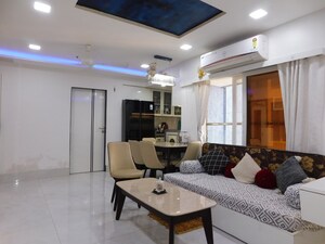 Living Room in 2 BHK Apartment at Ekta Lake Lucerne, Powai – for Rent