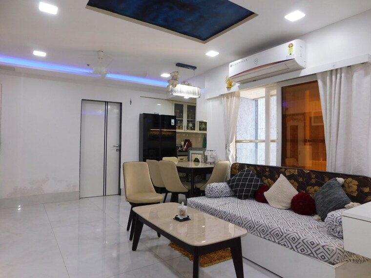 Living Room, ekta-lake-lucerne 2 Bedroom 780 Sq.Ft. Apartment In Powai Mumbai 10492653