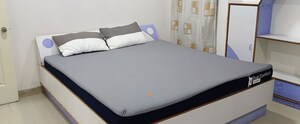 Bedroom in 2 BHK Apartment at Tanishq Apartment, Kharadi – for Rent