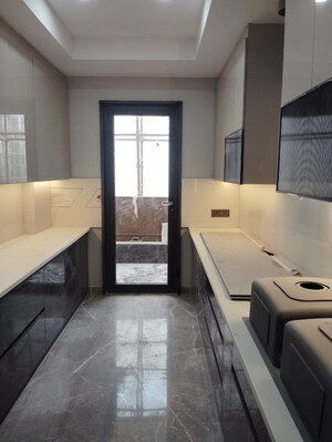 Kitchen in 4 BHK Builder Floor at South City 2 – for Sale