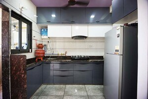 Kitchen in 2 BHK Apartment at Nava Naroda – for Sale