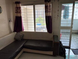Living Room in 2 BHK Apartment at Wakadkar Pavilion 79, Hinjewadi – for Rent