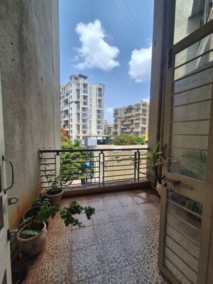 Balcony in 2 BHK Apartment at Kamgar Putala Vasahat – for Sale