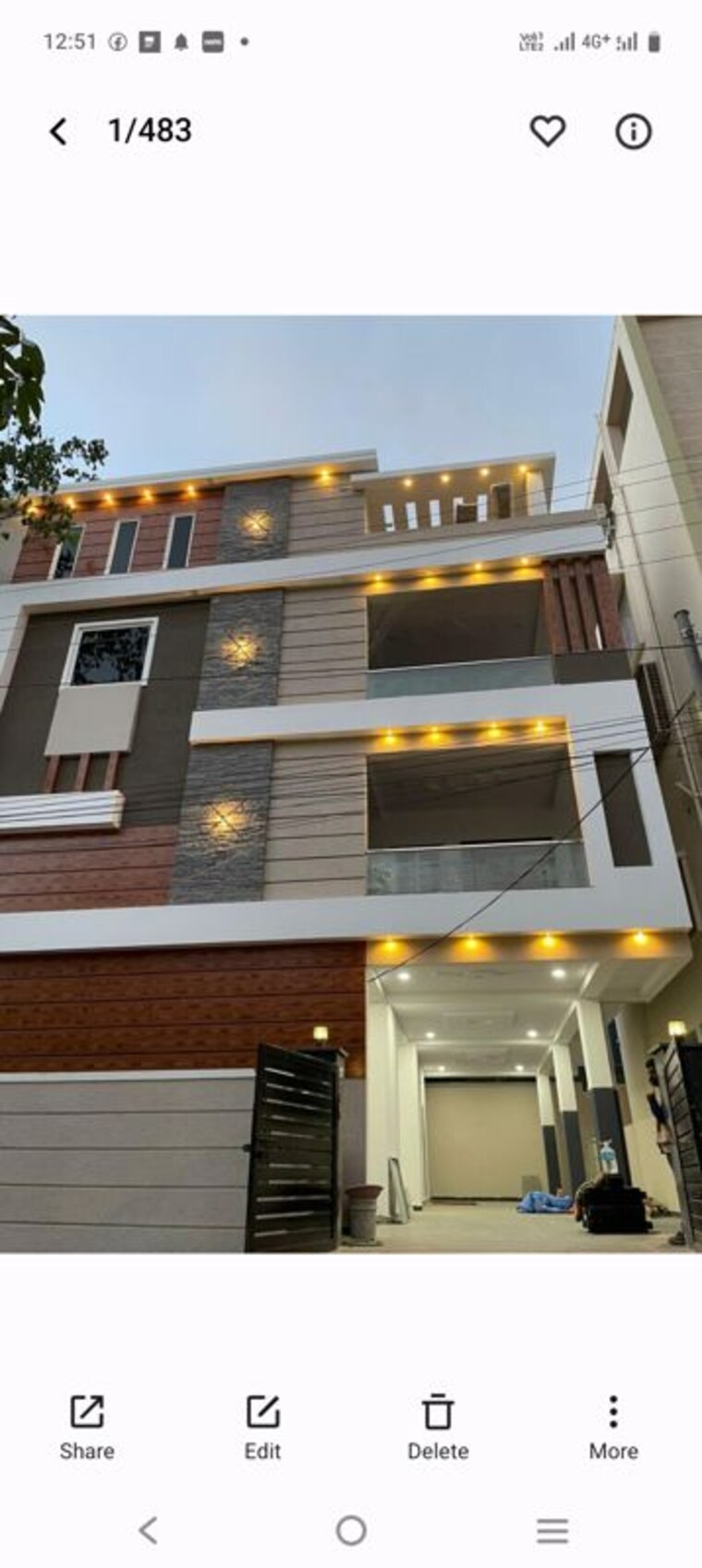 Exterior View, secunderabad 6+ Bedroom 205 Sq.Yd. Independent House In Secunderabad Hyderabad 10492925