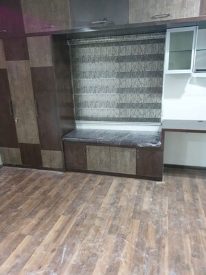 Kitchen in 3 BHK Apartment at Rajapushpa Atria, Gachibowli – for Rent