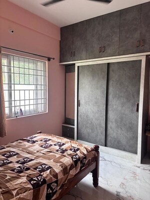Bedroom in 2 BHK Builder Floor at MDS Sai Sowparnika, Chandapura Anekal Road – for Rent