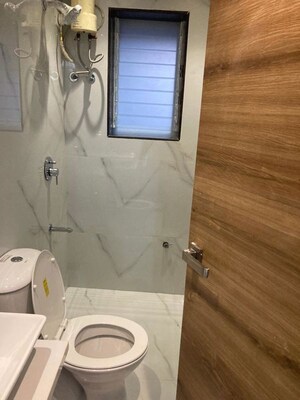 Bathroom in 2 BHK Apartment at Vashi Sector 17 – for Rent