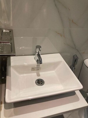 Bathroom in 2 BHK Apartment at Vashi Sector 17 – for Rent