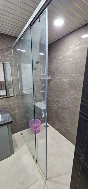 Bathroom in 3 BHK Apartment at NCC Cyber Urbania, Tellapur – for Rent