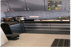 Kitchen in 2 BHK Apartment at Lodha Crown Quality Homes, Majiwada – for Rent
