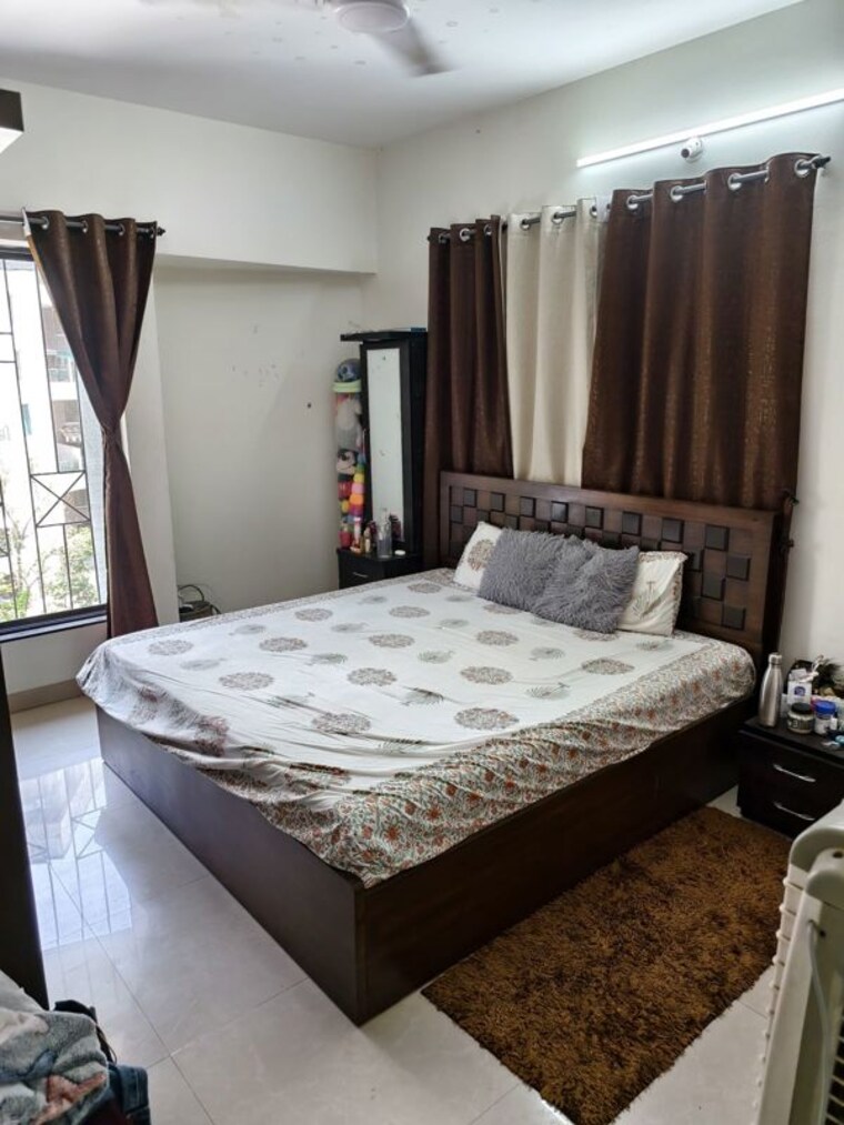 Bedroom, vilas-javadekar-palash-2e 2 Bedroom 1100 Sq.Ft. Apartment In Wakad Pune 10493070