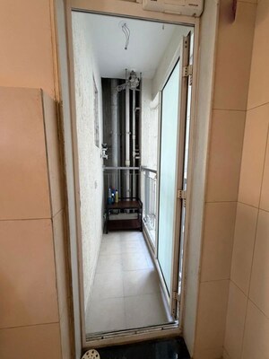 Building Lobby in 3 BHK Apartment at Godrej Emerald, Ghodbunder Road – for Rent