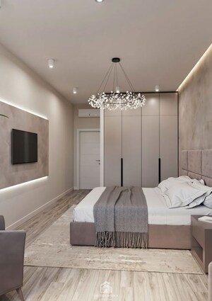 Bedroom in 4 BHK Builder Floor at Shanti Niketan – for Rent
