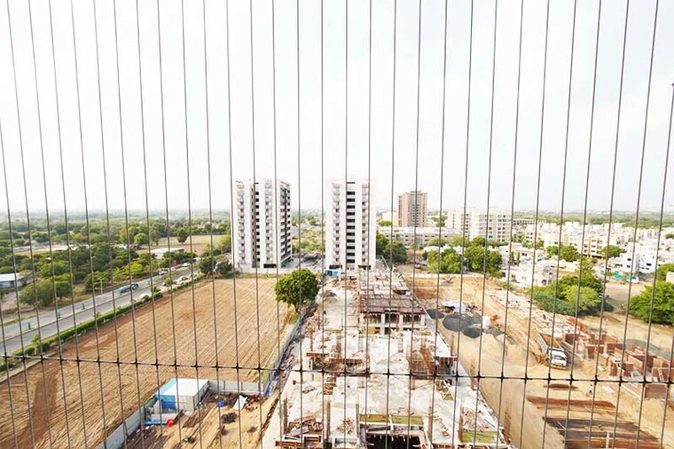 Balcony, vavol 4 Bedroom 309 Sq.Yd. Apartment In Vavol Gandhinagar 10493212