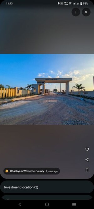  Plot – Exterior View View at Kadthal - for Sale