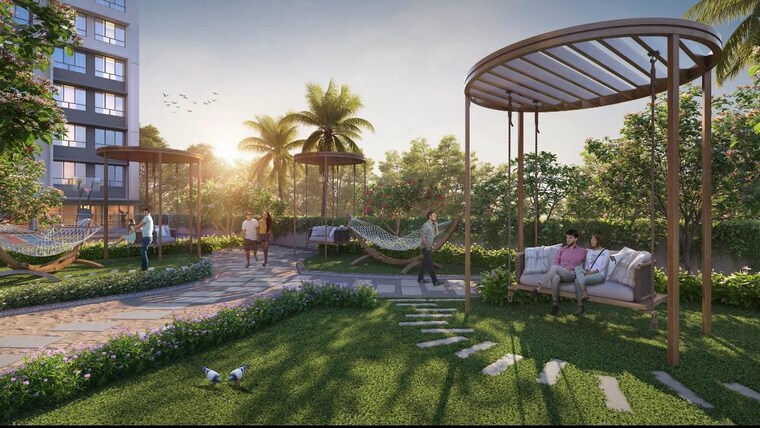 Garden, dotom-isle 2 Bedroom 622 Sq.Ft. Apartment In Malad West Mumbai 10493229