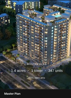 2 BHK Apartment – Exterior View View at Mansarovar - for Sale